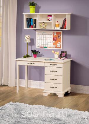 Стол письменный однотумбовый Брусно-М